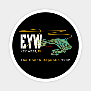 Key West, The Conch Republic since 1982 Magnet